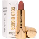 NL Beauty Дълготрайно полуматово червило Gold Digger, 02 Sugar Baby, 4.5 g - ozone