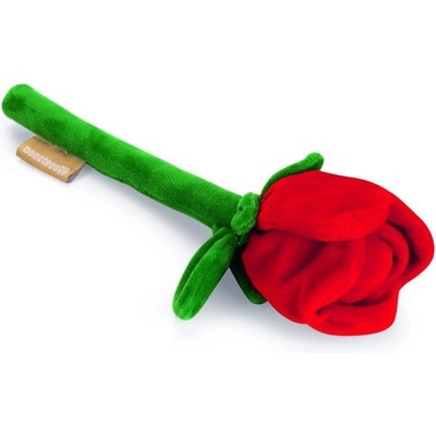 Beeztees Plyšová hračka pre psov Červená ruža 30 cm