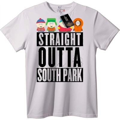 NOONEBRAND Тениска Направо от South Park - 2XL, Black