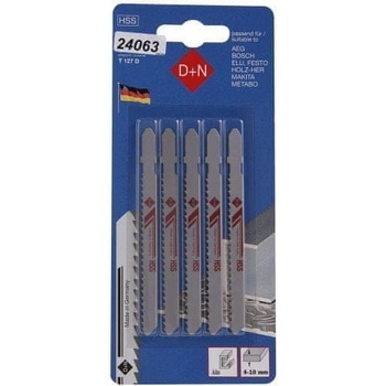 Levior Plátky do přímočaré pily HSS 75/1mm 5ks 31030