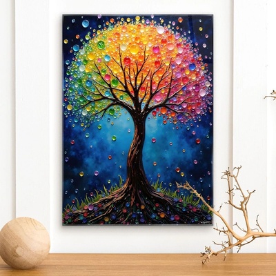 Art gift Стъклено арт пано Дървото на живота
