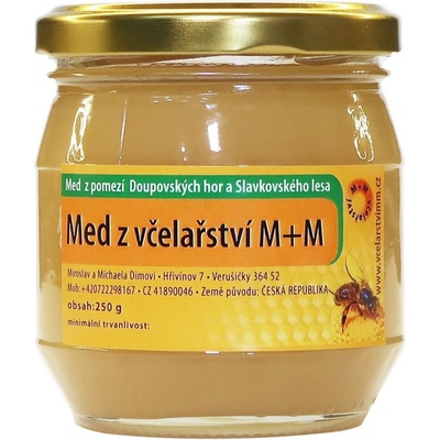 Včelařství M+M med pastový 250 g