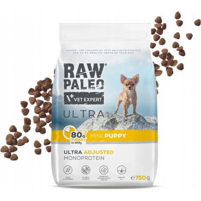 Raw Paleo Ultra Turkey Mini Puppy 750 g
