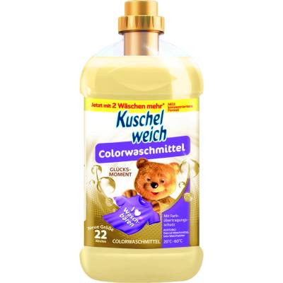 Kuschelweich prací gél na farebnú bielizeň Momenty šťastia 1,1 l 22 PD