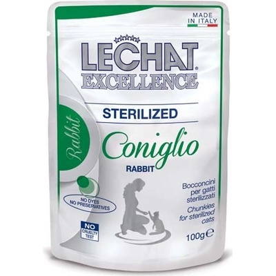 Monge Lechat Excelence Sterilized králík 100 g