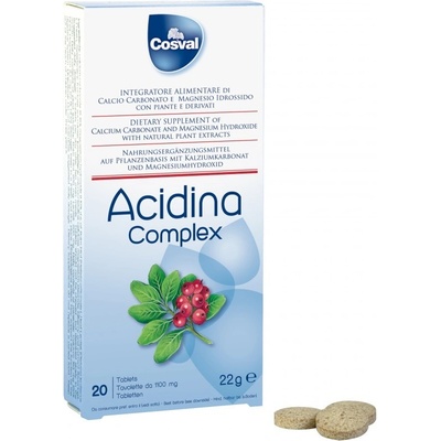 Cosval Acidina Complex 1100 mg 20 tablet