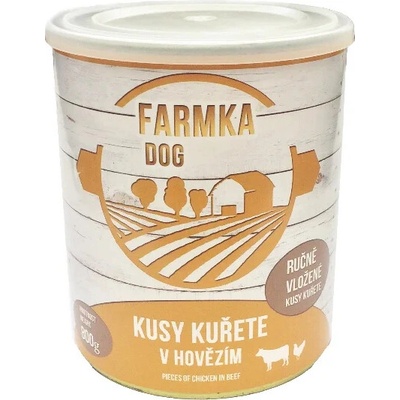 Sokol Falco Farmka Dog kusy kurčaťa v hovädzom 800 g