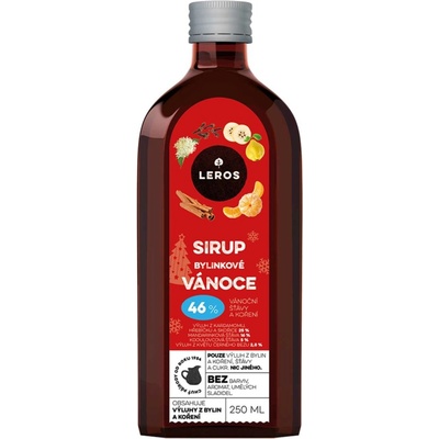 Leros Sirup Bylinkové Vianoce 250 ml
