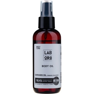 Labor8 Hemp Олио за тяло с конопено масло, 130 ml Лосион за тяло