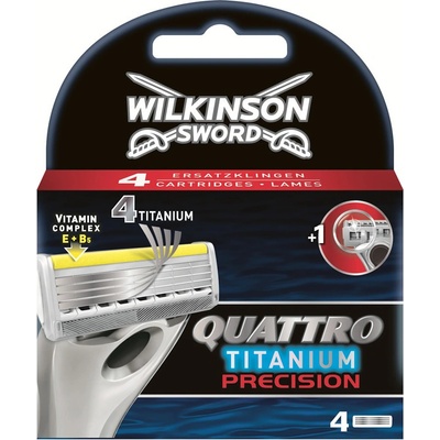 Wilkinson Sword Quattro Titanium Precision 4 ks