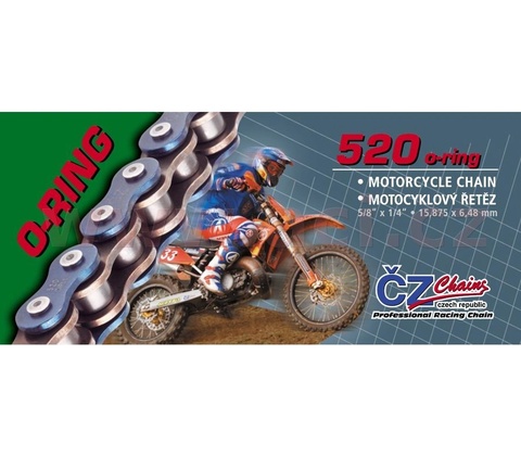ČZ Chains Řetěz 520 ORM 116