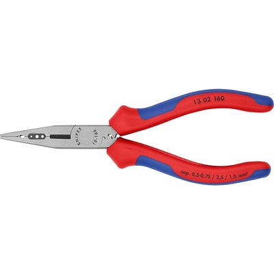 KNIPEX Kliešte elektrikárske multifunkčné 160mm 1302160
