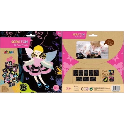 Škrabací obrázky Víly Avenir