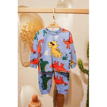 Lemontextil Пижама дълъг ръкав момче динозаври