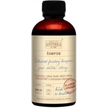Havlíkova apotéka Cibulovo fazolový šampon na světlé vlasy 200 ml