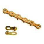 KMC Верига KMC X11EL Waxed 11speed 118L Ti-N Gold