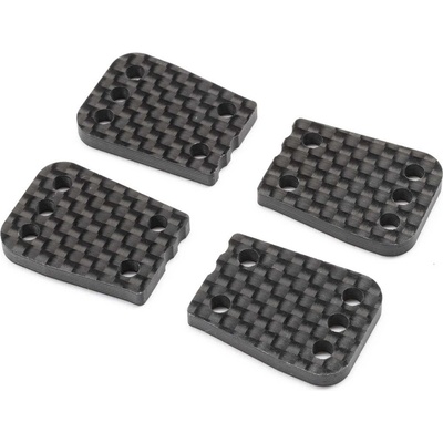 Team Losi Racing 1:8 8ight-X/E 2.0: Náboj zadní uhlíkový