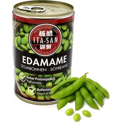 ITA-SAN Sójové boby ve slaném nálevu EDAMAME 400 g – Zboží Dáma