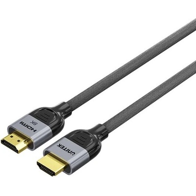Unitek unitek c11093rgy01-10m hdmi кабел, 2.1 8k, 10m, черен, сив (c11093rgy01-10m)
