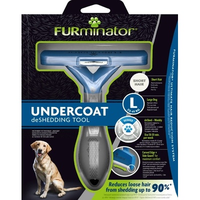 FURminator pro krátkosrsté psy kartáč na odstranění podsady L – Zboží Dáma