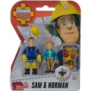 Simba Požárník Sam dvě figurky s příslušenstvím Sam a Norman