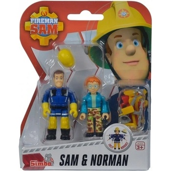 Simba Požárník Sam dvě figurky s příslušenstvím Sam a Norman