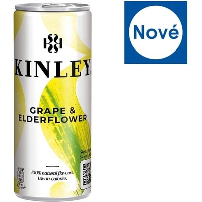 Kinley Grape & Elderflower 250 ml
