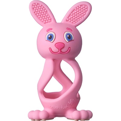 Brush baby Bobbie Bunny hryzadlo ružová