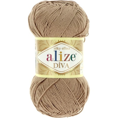 Alize Diva 167 tmavá béžová