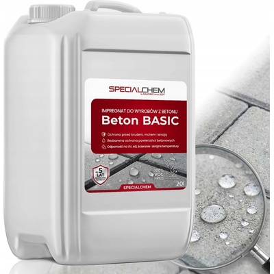 Impregnácia na betón Specialchem bezfarebná 20 l ochranná na exteriér