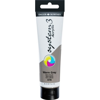 Daler-Rowney System3 АКРИЛНА боя Warm Grey 150 ml 1 бр (129150078)