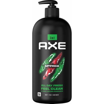 Axe Africa sprchový gél na tvár, telo a vlasy 900 ml