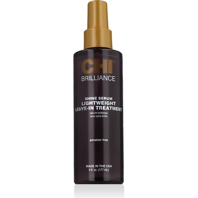Farouk Systems CHI Brilliance Shine Serum Lightweight Leave-in Treatment 177 ml