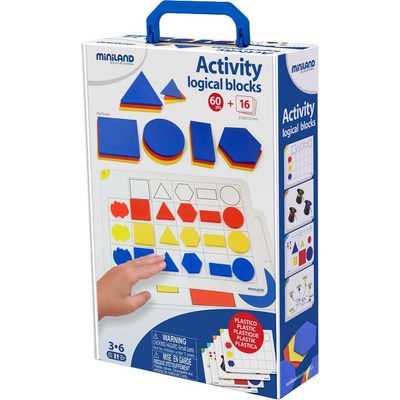 Miniland Logické tvary 60 ks