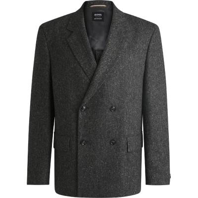 Boss Яке Boss Men's Cris Double Breasted Formal Jacket - Medium Grey