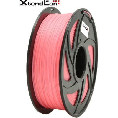 XtendLAN PLA 1,75mm zářivě 1kg růžový
