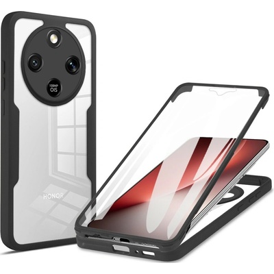 VSECHNONAMOBIL 136428 DUAL Oboustranný kryt s fólií Honor Magic8 Lite 5G černý – Zboží Živě