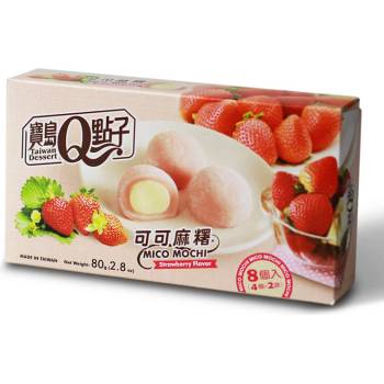 Q Brand Mico Mochi jahodová príchuť 80 g