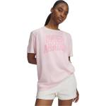 Under Armour Дамска тениска Under Armour Womens Rival Campus Oversized T-Shirt - Prime Pink
