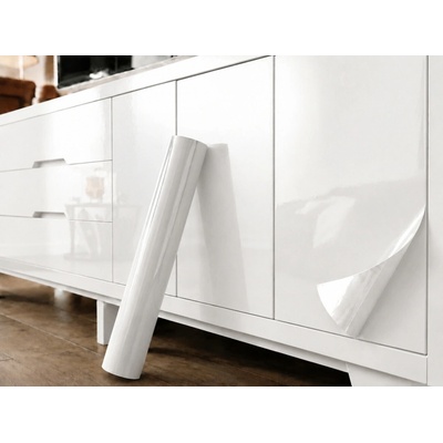 PATIFIX 90-1305 Samolepicí fólie BÍLÁ LESKLÁ šíře 90 cm