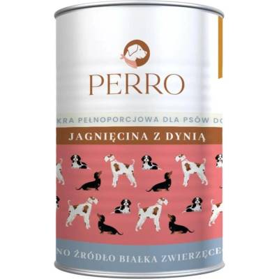 Perro Jagnjetina z bučo Mono 400 g