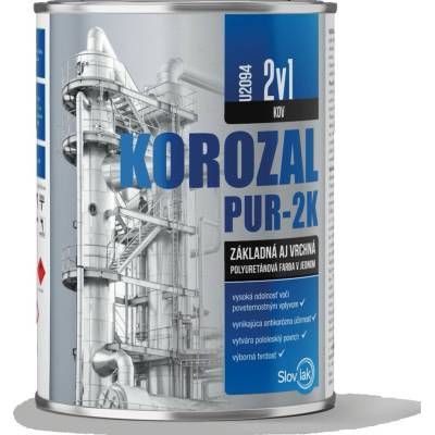 Korozal PUR-2K 2v1 0,8 l Tmavohnedá