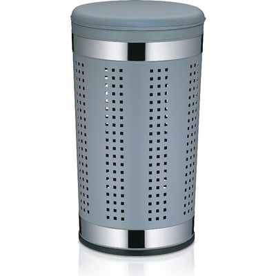 Kela (Германия) Kош за пране и табуретка kela sevilla 2 в 1 - цвят светлосив (kela 21819)