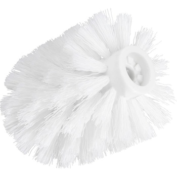 WENKO Бяла пластмасова глава за четка за тоалетна с резервна четка Ø 8 cm - Wenko (24110100)