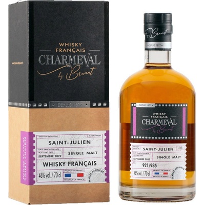 Charmeval By Bruant Fut Saint-Julien 46% 0,7 l (kartón)