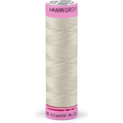 Polyesterová nit Amann ASPO 120 popelavá béžová 0372 návin 100 m