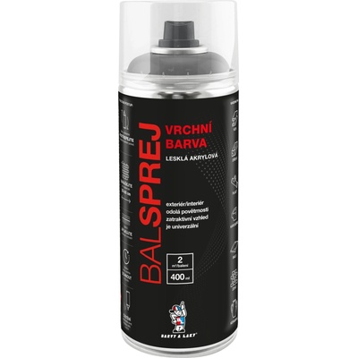 Balsprej univerzální 400 ml RAL 9006 světlý hliník