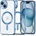 Tech-Protect Кейс Tech-Protect MagShine Line MagSafe за iPhone 15, син (9319456606652)