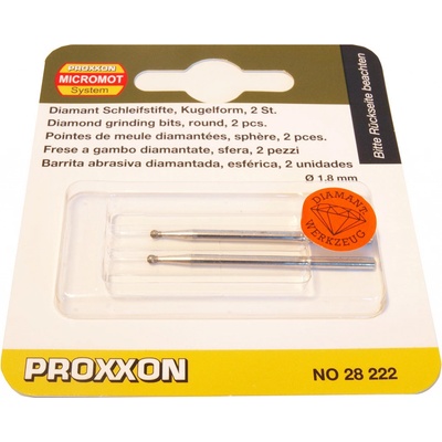 Proxxon Diamant. brousky 1,8 mm 2ks 28222 – Zboží Dáma