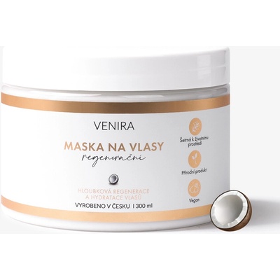 Venira regeneračná maska na vlasy kokos 300 ml